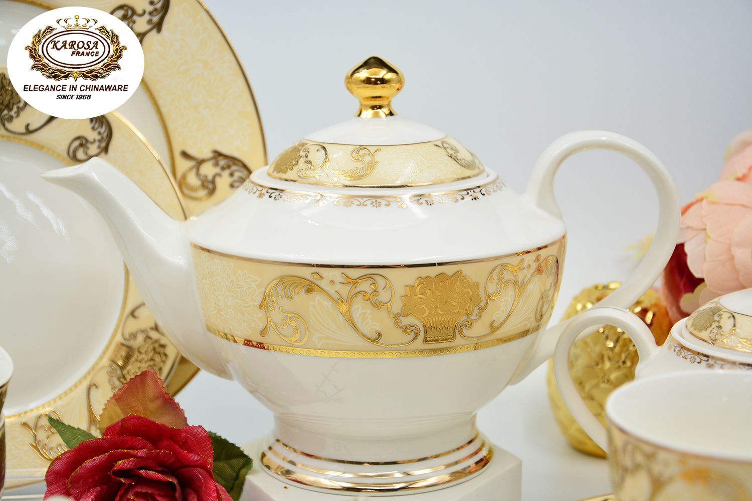 【稀少美品】 BLANC B0036 GOLD CHAMPAGNE ケース付き マイフラ】 通販/カレ M ベージュ ギフトボックス GF001410-013