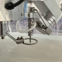Scie à pont 5 axes avancée Hualong avec découpe jet d'eau, logiciel CNC italien et moteur pour plans de travail de cuisine ultra-précis Hiwin