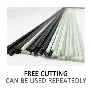 High Strength 3mm 4mm 5mm Solid Fiberglass <b>Rods</b> FRP <b>Rods</b> Glass Fiber <b>Rod</b> - Product Image 4