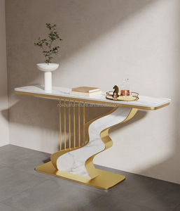 Table <span class=keywords><strong>console</strong></span> moderne de salon et de couloir Table <span class=keywords><strong>console</strong></span> d'art en dalle de roche créative contre le mur Table <span class=keywords><strong>console</strong></span> de <span class=keywords><strong>rangement</strong></span> de haute qualité - Product Image 5