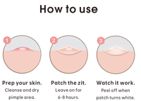Patchs hydrocolloïdes personnalisés en gros avec motif étoile cosmique lumineuse Pockmarks
