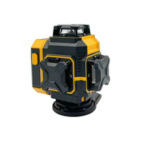 Niveau laser rotatif 3D/4D de qualité industrielle, nouveau modèle, 16 lignes, laser vert, haute précision, alimenté par batterie, pour projets de bricolage