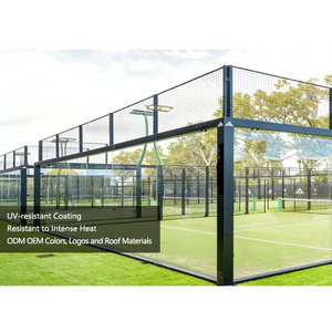 Weather Resistant Outdoor Paddel Court High Performance Padel Court Babolat Padle Tennis Court for Sale - Product Image 1