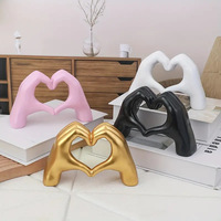 Ornements décoratifs en émail plastique de style nordique simple pour la maison, le salon, le bureau et la chambre à coucher