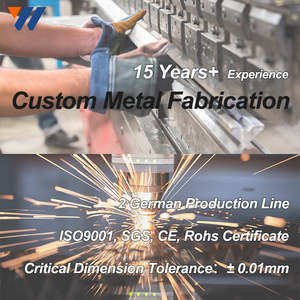 YW suku cadang Las cetakan logam Stainless Steel, fabrikasi gambar dalam logam lembaran industri - Product Image 6