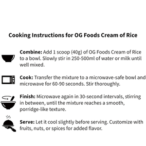 Vente en gros de superaliments en poudre multi-aromatisés Santé Crème de riz aux herbes Supplément vitaminique pour nouveau-nés Gym de marque privée - Product Image 3