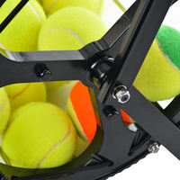 PatsSport, appareil professionnel pour le réception de balles, baril d'entraînement, panier automatique de ramassage, machine à ramasser les balles de tennis