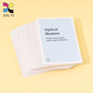 Tùy chỉnh in thẻ giấy boong trò chơi cho người lớn và gia đình bên thanh KTV chơi uống say Băng phá vỡ Bộ nhớ thẻ trò chơi - Product Image 4