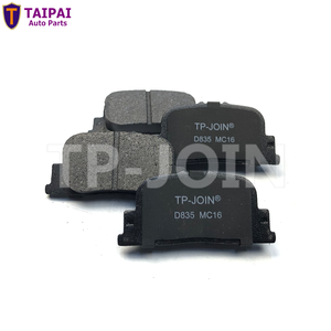 Piezas de automóviles Pastillas de freno Sistemas de frenos Accesorios D835 D2187 04466-32030 para BYD F3 <span class=keywords><strong>G3</strong></span> TOYOTA CAMRY - Product Image 4