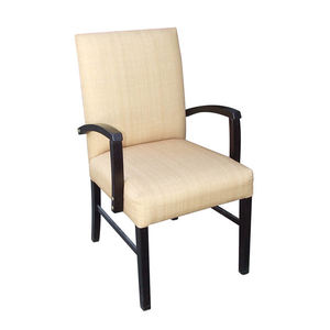 Sedie da Ristorante di Qualità Commerciale USA a Basso Costo con Tessuto Beige Facile da Pulire Rivestimento in Vinile Testurizzato - Product Image 1