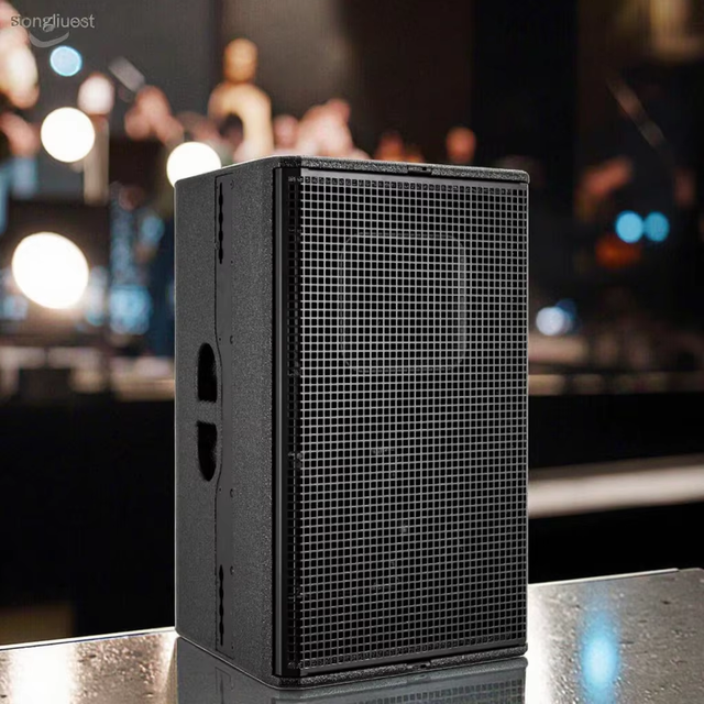 Factory High Quality Professional Speaker Box T24 Dual 12 Inch Passive 2 Way Full Range Speaker Box for Karaoke Stage