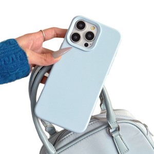 <span class=keywords><strong>Coque</strong></span> de téléphone anti-chute en <span class=keywords><strong>coque</strong></span> de riz glutineux couleur unie, compatible iPhone 17 Pro Max et iPhone 16, protection intégrale pour peaux sensibles - Product Image 5