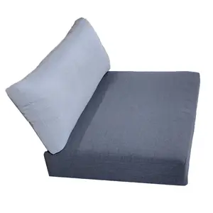 Waterproof resistant customized replacement furniture covers seat cushions and back cushions outdoor cushion for patio garden