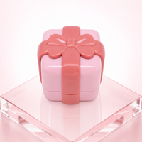 Nouveauté : Crème blush pressée multi-teintes en forme originale, impression de marque privée disponible pour les propriétaires de marques dès maintenant
