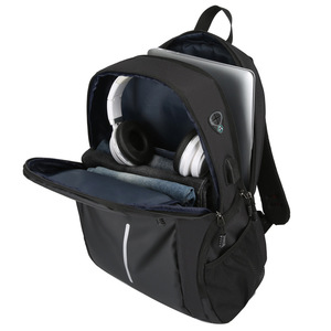 Customizable Business Laptop <b>Backpack</b> with USB Charging, Mens Professional <b>Computer</b> Bag, 15.6-Inch Laptop Case - Product Image 5