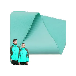 China Factory Soft Shell Fabric Bonded Micro Fleece Fabric With Membrane Breathable Tpu Water Proof For Outdoor Wear