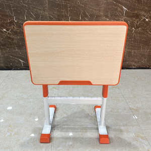 Foshan Mingzhong Furniture School Lunch Break <b>Desk</b> Chair Set Adjustable Foldable Plastic Modern Minimalist Style For Students - Product Image 1