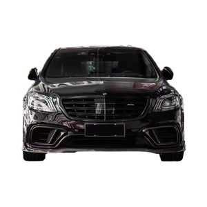 ชุดแต่งคาร์บอนไฟเบอร์ ZNDR สำหรับ Mercedes S-Class W222 รุ่น Brabs Style  ลิ้นกันชนหน้าแบบดิฟฟิวเซอร์ สปอยเลอร์ ติดตั้งเองได้ ปี 2013-2020 - Product Image 1