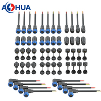 Système d'alimentation 35A faisceau de câblage mâle femelle assemblage panneau de moulage prise étanche 2pin 3pin