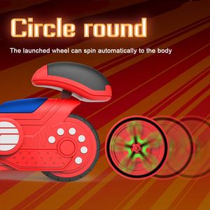 Nouveau design de jouets gyroscopiques, forme de moteur de dessin animé, <span class=keywords><strong>toupie</strong></span> pour garçons - Product Image 5
