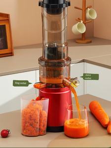 Yeni tasarlanmış büyük çaplı yavaş soğutma sıkacağı çok amaçlı bir elektrikli meyve sıkacağı - Product Image 4