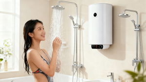 Çoklu kapasite seçenekleri 30/50/80/100L Model H03 depolama tipi elektrikli su ısıtıcısı, banyo güvenlik duşu için sıcak su kazanı - Product Image 3