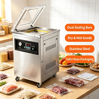 Offre Spéciale : Scelleuse Sous Vide Commerciale à Chambre Unique avec Contrôle Intelligent et Couvercle d'Observation Transparent pour l'Emballage de Viandes et Snacks