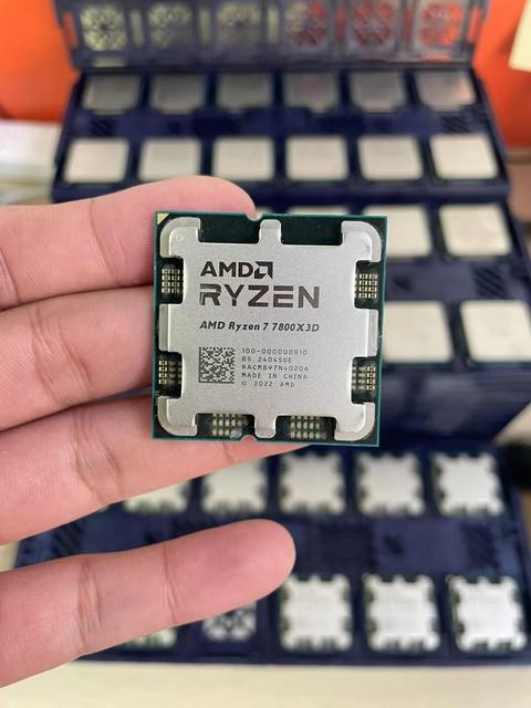 Original New Tray AMD CPU for R7 7800X3D 9800X3D 9850X3D AM4 Desktop Server CPU Processor