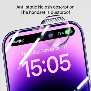 9H Privacy grande arco pellicola di vetro temperato leone di alta qualità Screen Saver per IPhone15 15pro 15pro Max - Product Image 4