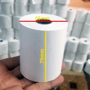 Rollos de Papel Térmico 80x80mm para Máquinas de Facturación POS y Terminales de Caja de <span class=keywords><strong>Supermercado</strong></span> - Product Image 2