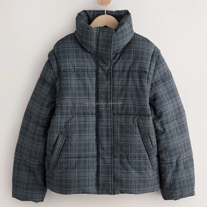 Blouson matelassé personnalisé à col cheminée pour <span class=keywords><strong>femme</strong></span>, idéal pour l'hiver - Product Image 5