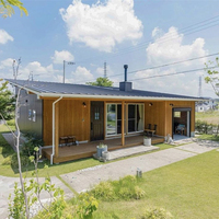 Maison Préfabriquée Vietnam 32m² Écologique à Construction Bois pour Maison/Villa/Chalet/Abri de Voiture/Pergola de Plage