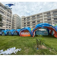 Tente gonflable en vente chaude pour événements en plein air, tente dôme étanche à l'air pour activités sportives, tente gonflable personnalisée pour les sports de course automobile