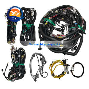 J08E kawat penggali SK350-8, SK350 lengkap untuk <span class=keywords><strong>Kobelco</strong></span> SK330 SK350 (Set lengkap 7 Harness) - Product Image 1