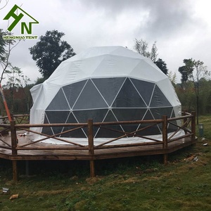 Steel Frame Prefabricated Hemispherical Geodesic Dome <b>Tent</b> for Camping Hotel HN-LLX20230627-01 Steel Frame Geodesic Dome <b>Tent</b> HN - Product Image 5