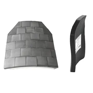 China XINXING shock resistance anti slip plate Multiple/Single-Curved Monolithic Plate Custom ballistic plate