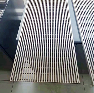 Drenaje de Piso de Acero Inoxidable, Canal de Drenaje de Lluvia, Canal de Agua Superficial Moderno Tipo Fresa, Sistema de Protección <span class=keywords><strong>para</strong></span> Aceras, Bañera - Product Image 6