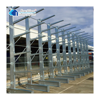 Meilleur prix Rayonnage cantilever structurel en acier à 5 couches fabriqué en Chine pour la vente de rack d'entrepôt de stockage de bois