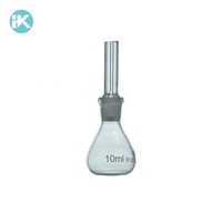 Yiuhe — bouteille en verre avec densité personnalisée 5ml, contenant du gaz pour laboratoire, pycymètre