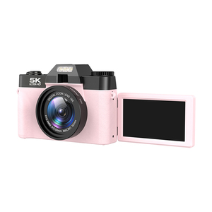 Caméra numérique 5K pour vlogging, caméscope à mise au point automatique pour la photographie, caméra vidéo 75MP avec connexion Wi-Fi, écran IPS rotatif de 3,0 pouces - Product Image 1