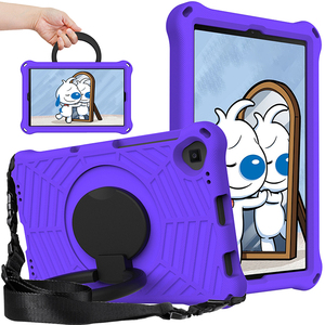 Étui pour <span class=keywords><strong>tablette</strong></span> de support de poignée antichoc en mousse EVA pour enfants pour <span class=keywords><strong>Lenovo</strong></span> <span class=keywords><strong>M10</strong></span> <span class=keywords><strong>Plus</strong></span> 10.3 X606 housses de bandoulière réglables - Product Image 1