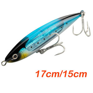 Gran Juego 70g hundimiento 102G cebo de lápiz grande flotante Barco de mar profundo curricán GT atún Flash Blade biónico Booster señuelo de pesca - Product Image 2