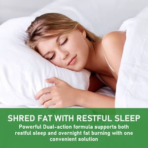 Capsules brûle-graisses nocturnes OEM ODM, stimulent le métabolisme pendant la nuit, aident au sommeil, contrôlent l'appétit, complément brûle-graisses thermogénique - Product Image 2