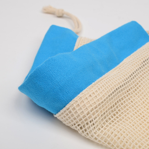 Reusable Cotton Mesh Produce <b>Bags</b> Eco-Friendly <b>Drawstring</b> <b>Bag</b> Vegetable Fruit Storage <b>Bags</b> Net Packaging Grocery Shopping <b>Bag</b> - Product Image 4