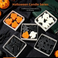 Grenzüberschreitende Halloween-Kürbis-Geisterförmige Kerze Großhandel Kreative Handgemachte Duftkerzen-Geschenkset für Zuhause