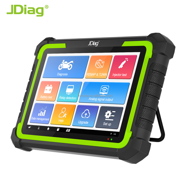 JDIAG M400 PRO Motorcycle Scanner 8" ABS System Testing ECU Programming Remapping Motorcycle Diagnostic Tool for YAMAHA, DUCATI