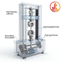 Tensile Strength Testing Equipment, Class 0.5 100-300kN Servo Universal, Steel & Plastic