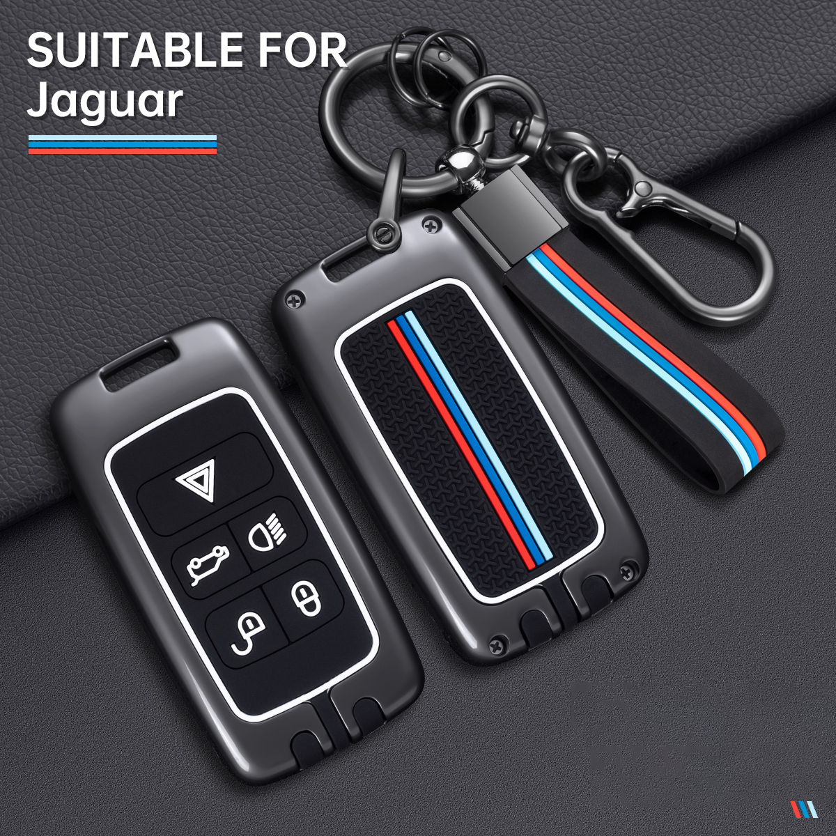 Voor Land Rover Jaguar Real Carbon Fiber Remote Sm