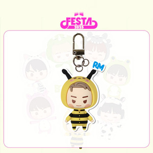 Llavero Kpop JIMIN <span class=keywords><strong>JIN</strong></span> 2025 Festa, 2 Piezas/Juego, Colgante Acrílico con Diseño de Dibujos Animados, Accesorios Decorativos, Regalo para Fans de JHOPE SUGA RM V JK - Product Image 6