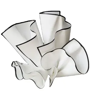 CALOR flower wrapping paper white and black matte film plastic paper